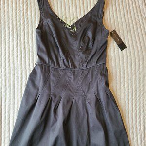 Jones New York - NWT black midi dress, flowing, size 8